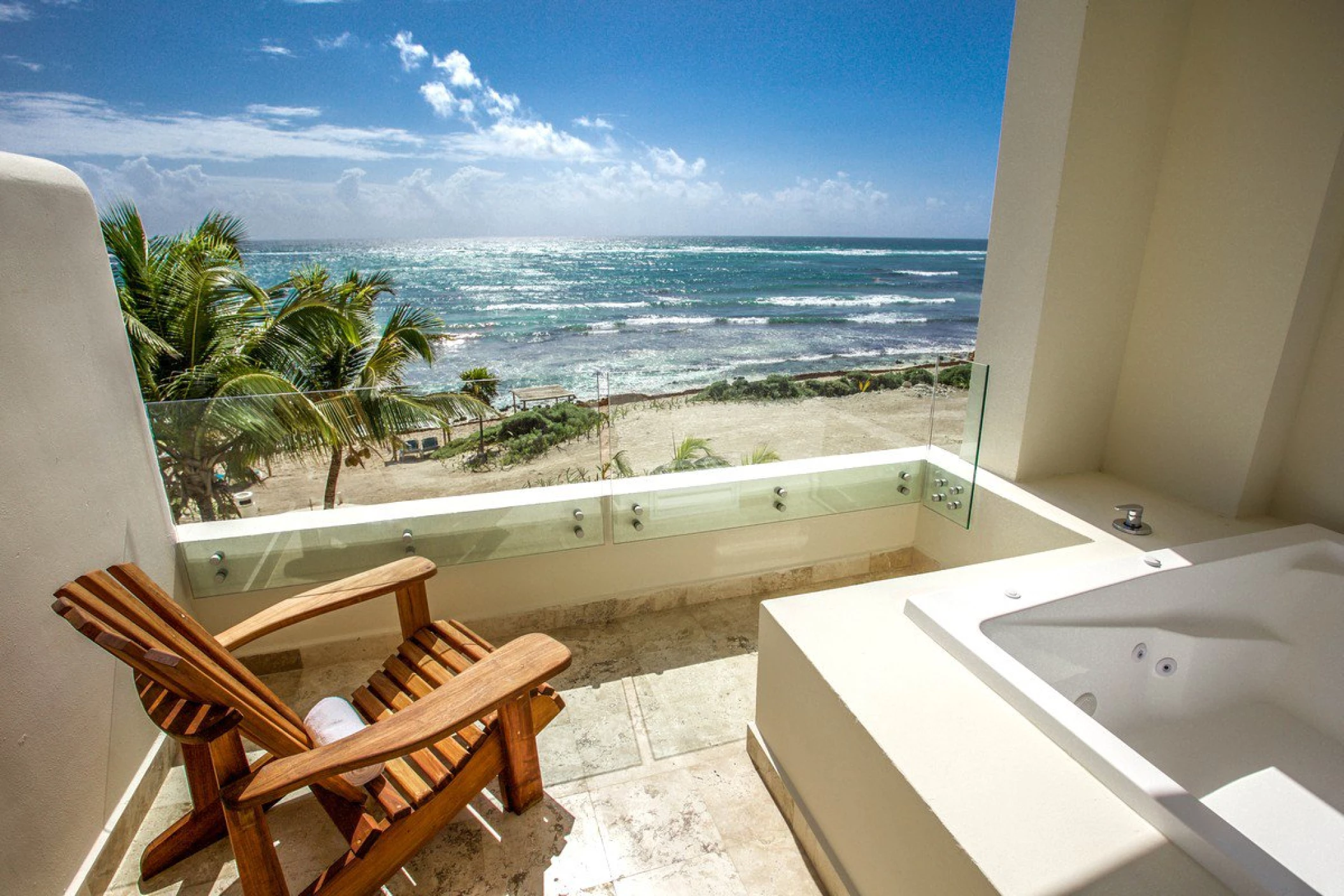 Akumal Bay beach and wellness oceanview suite