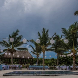 Labna Beach upgrade decor wedding venue at Akumal Bay beach & wellness