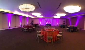 Dinner reception on Ballroom at Azul beach Resort Riviera Cancun