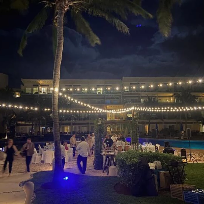 Azul Beach Resort Riviera Cancun Pool deck venue