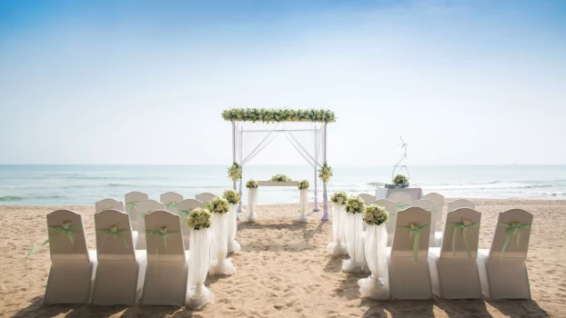 Azul beach and resort wedding beach venue