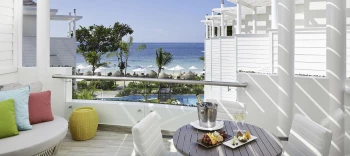 Balcony suite at Azul Beach Resort Negril