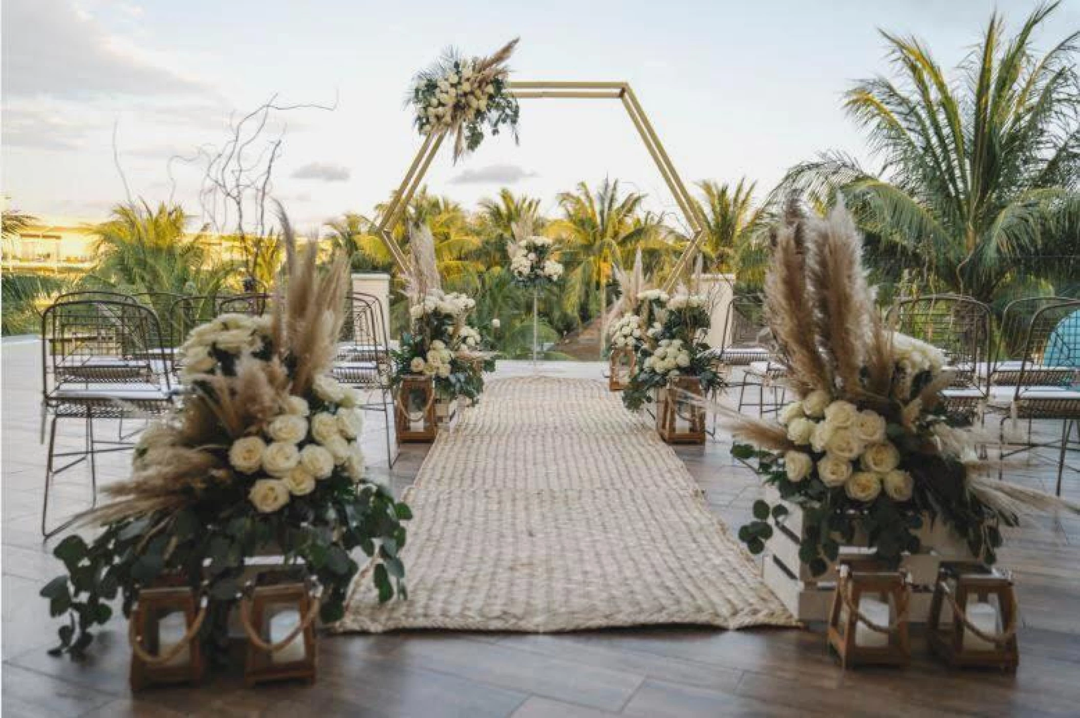 Azul Beach Riviera Cancun Roof Garden Venue