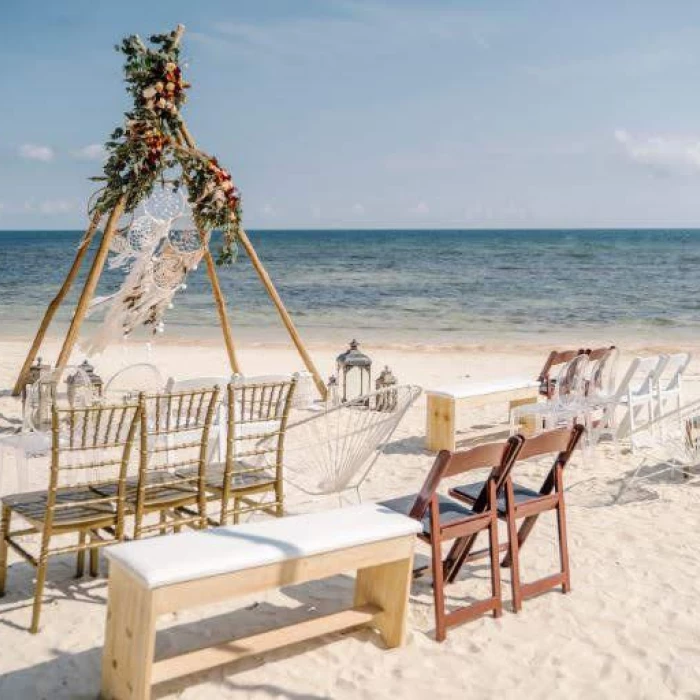 Azul Beach Resort Riviera Maya Zavaz Gazebo Venue