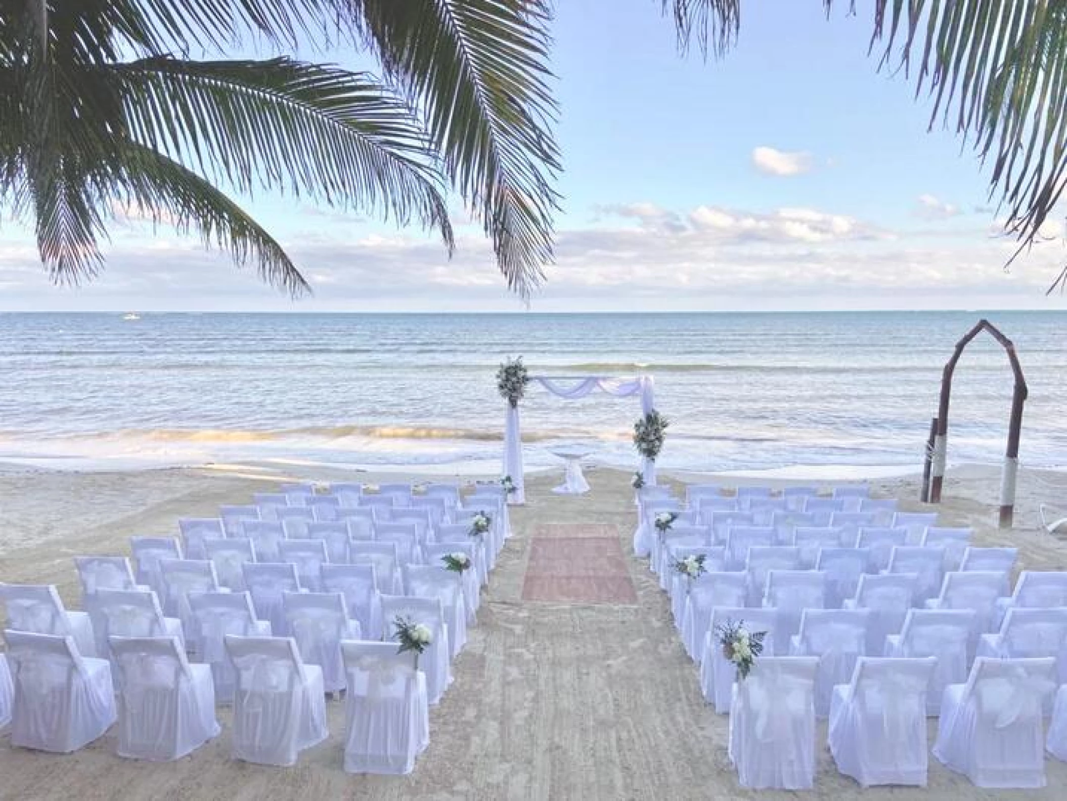 Azul Beach Resort Riviera Maya Zavaz Gazebo Venue