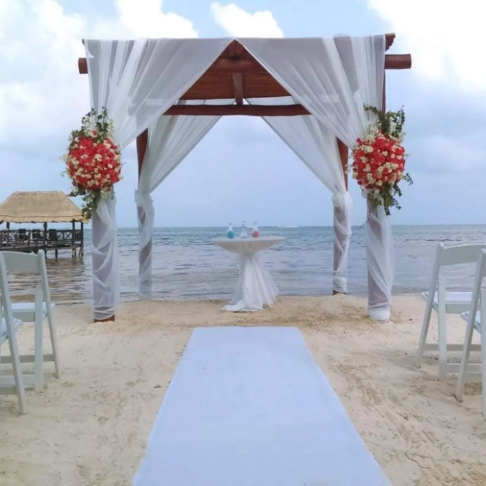 Zavaz gazebo at Azul Beach Resort Riviera Cancun