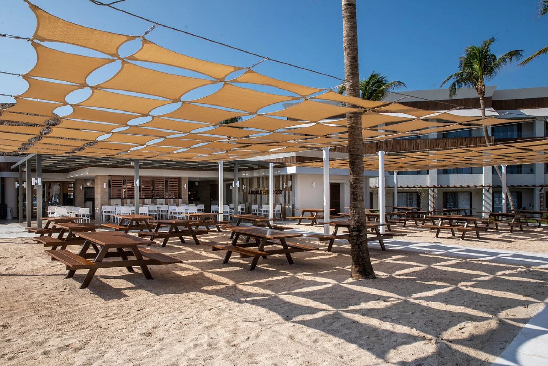 Beach restaurant at Bahia Principe Grand Tulum