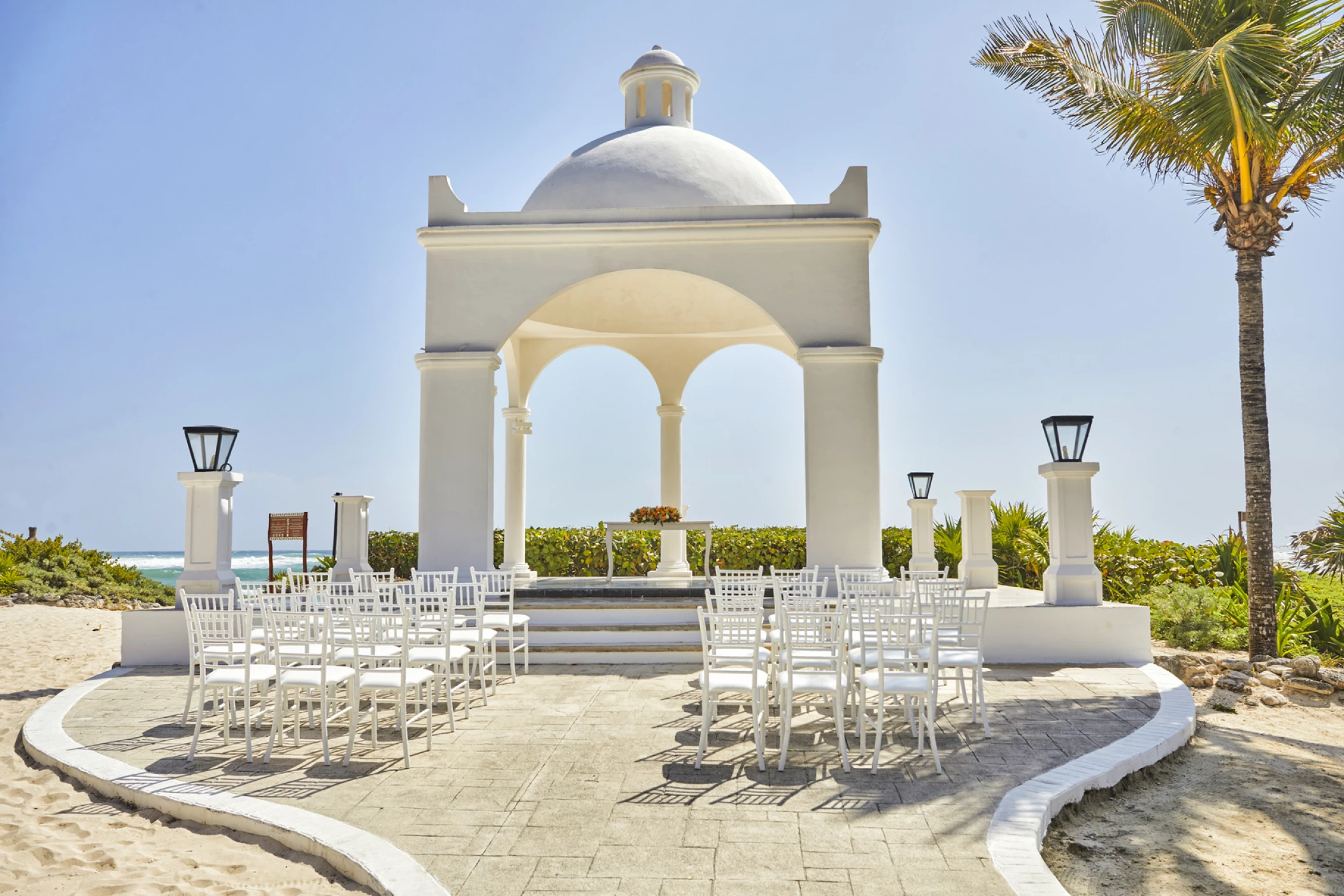 Gazebo at Bahia Principe Grand Tulum