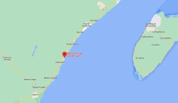 Google maps of Bahia Principe Grand Tulum