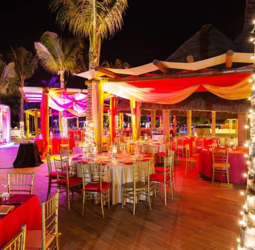 Bacelo Maya Caribe wedding reception