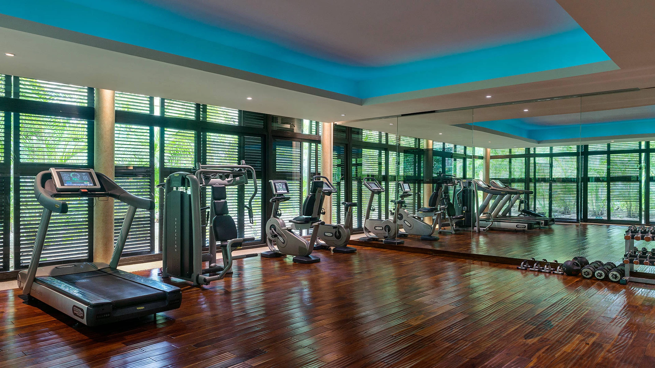 GYM at Blue Diamond Luxury Boutique Hotel