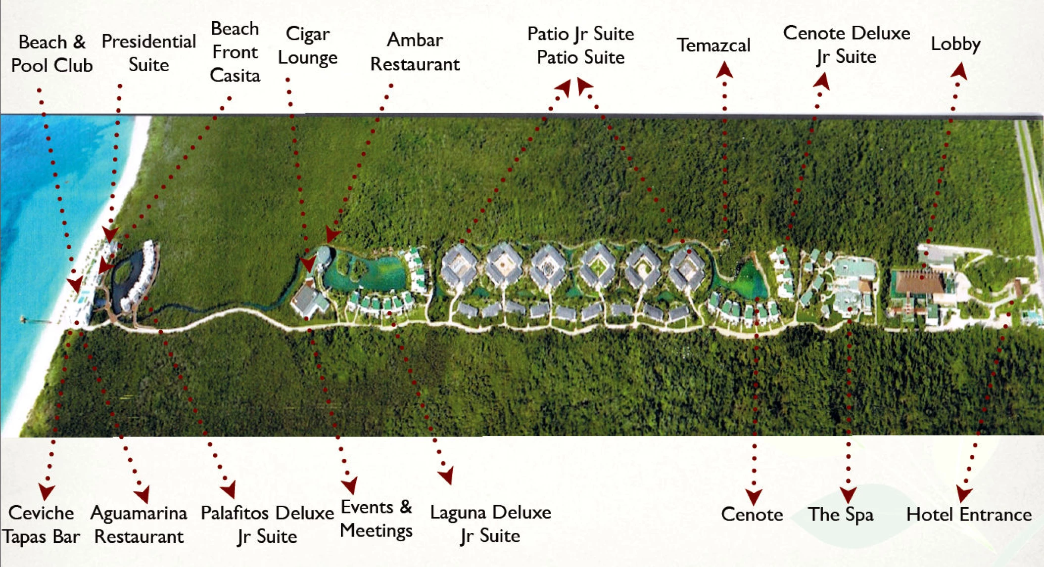 Resort map of  Blue Diamond Luxury Boutique Hotel