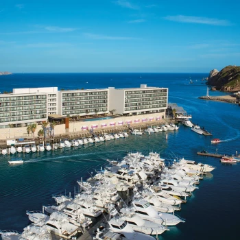 Aerial view of Breathless Cabo San Lucas Resort and Spa