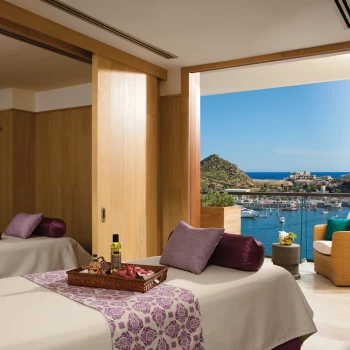 Spa cabin with ocean view at Breathless Cabo San Lucas Resort and Spa
