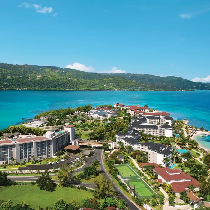 Aerial view of Breathless Montego Bay