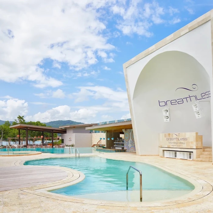 Free style pool at Breathless Montego Bay