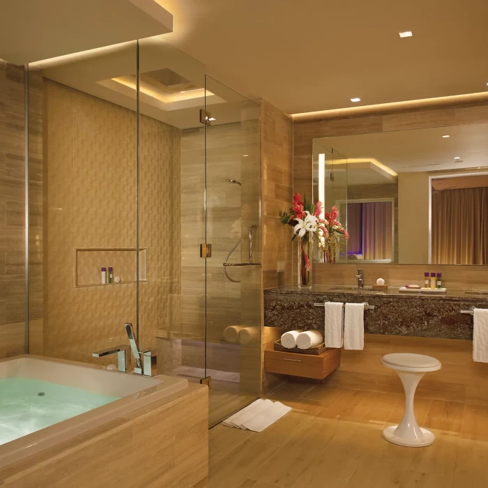 Master bathroom at Breathless Montego Bay