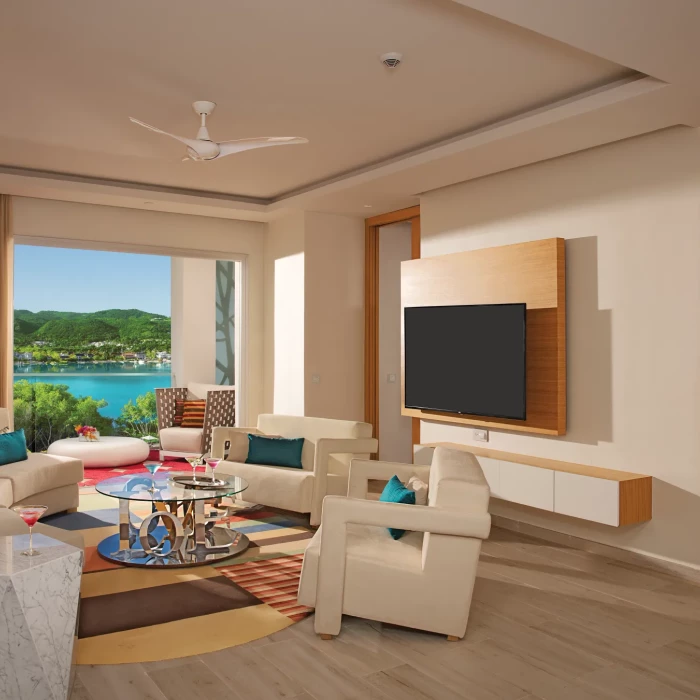 Master living room at Breathless Montego Bay