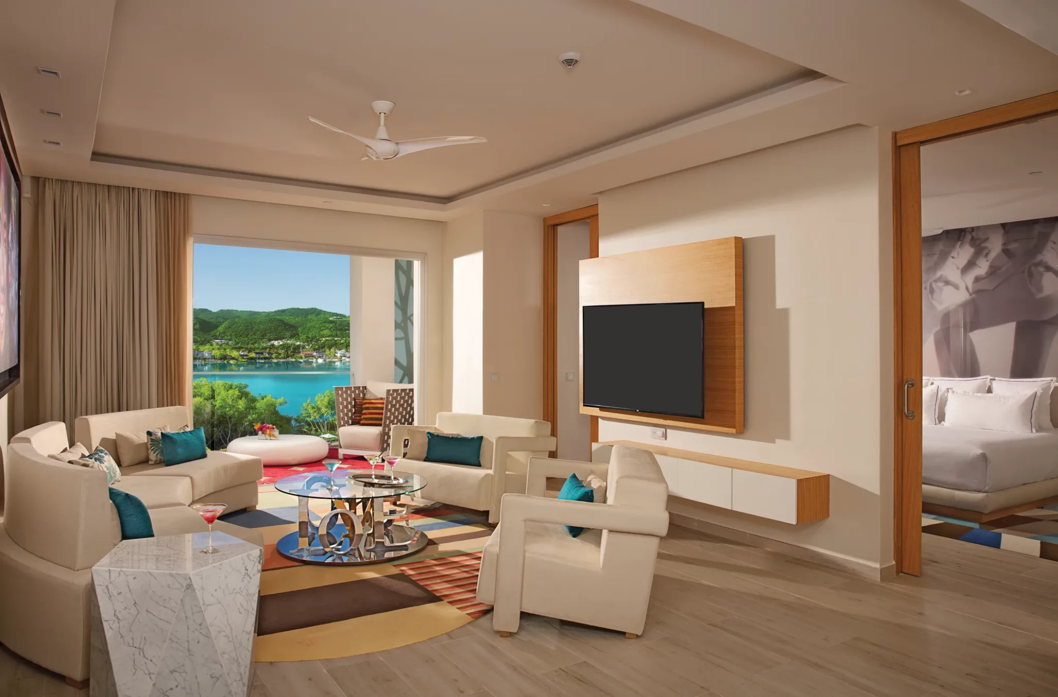 Master living room at Breathless Montego Bay