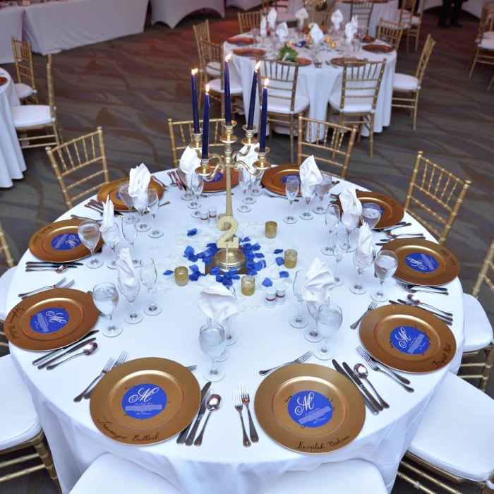 Reception in the ballroom at Breathless Montego Bay