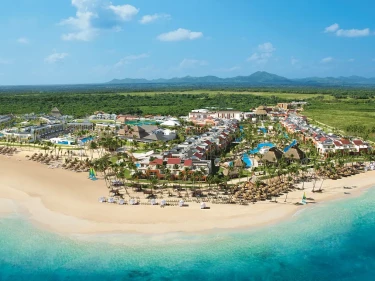 Aerial view of Breahtless Punta Cana