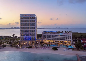 Aeriel view at Breathless Cancun Soul Resort & Spa