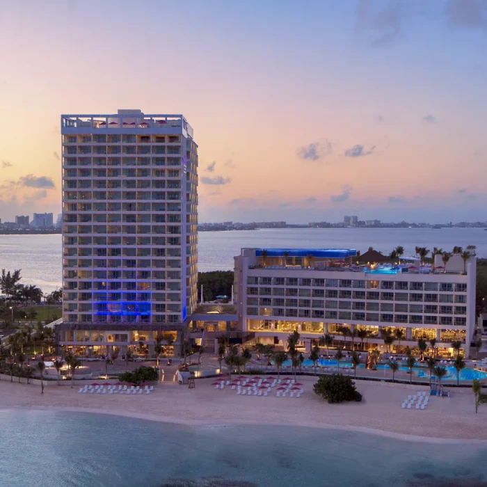 Aeriel view at Breathless Cancun Soul Resort & Spa