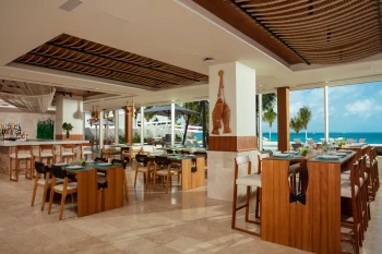 Fish nests restaurant at Breathless Cancun Soul Resort & Spa
