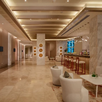 Lobby bar at Breathless Cancun Soul Resort & Spa