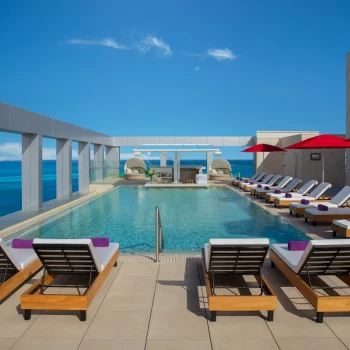 Xhale pool at Breathless Cancun Soul Resort & Spa