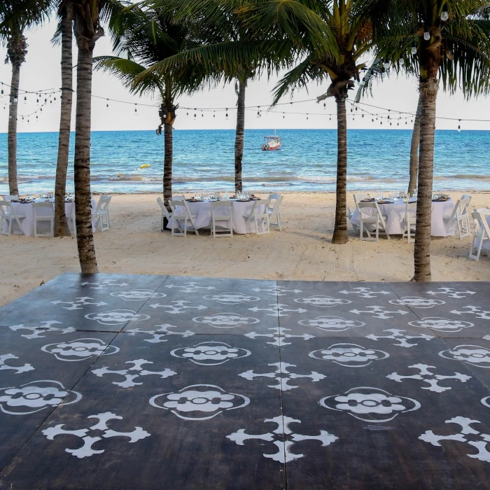 Beach wedding venue at Catalonia Grand Costa Mujeres