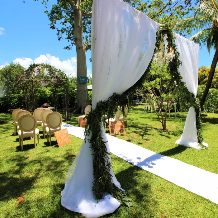 Butterfly garden at Catalonia Grand Costa Mujeres