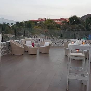 Terrace  at Catalonia Grand Costa Mujeres