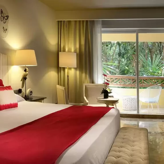 Privileged deluxe suite at Catalonia Royal Tulum