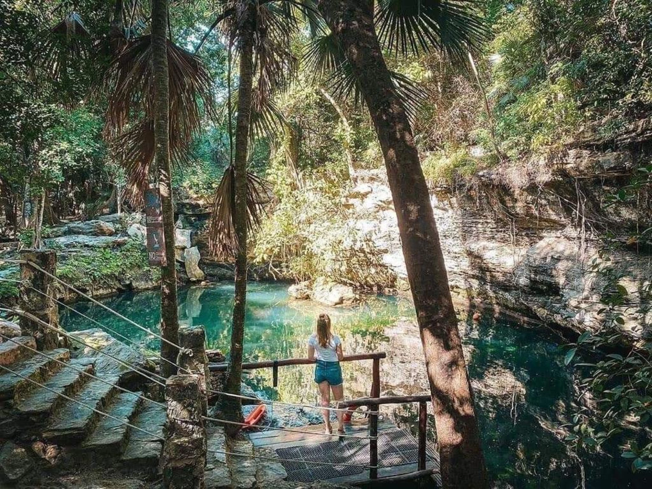 Cenote Bonanza Located closed to el dorado resort