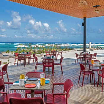 Conrad Tulum Seaside restaurant.