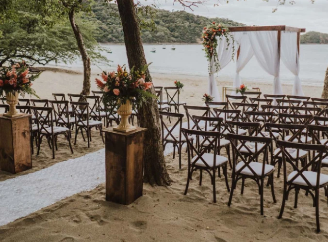 beach wedding venue at dreams las mareas