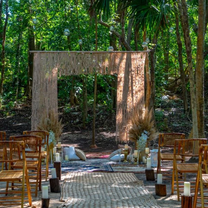 El Dorado Casitas jungle cenote wedding venue