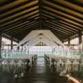 El Dorado Casitas deck wedding venue with chairs