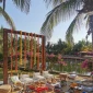 El Dorado Casitas garden terrace for wedding reception