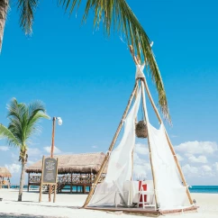 El Dorado Maroma beach tipi