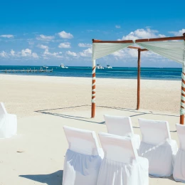 El Dorado Maroma beach wedding venue