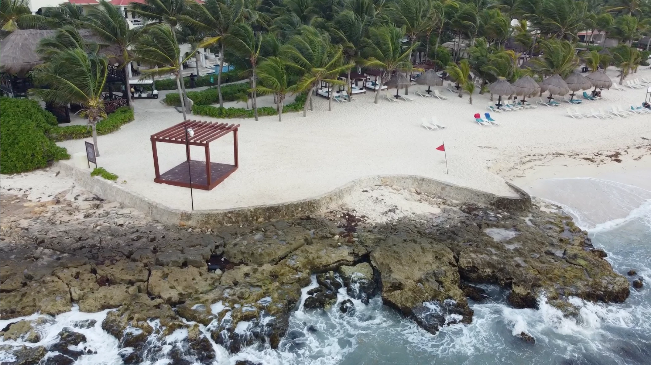 Beach Gazebo at El Dorado Royale / Casitas