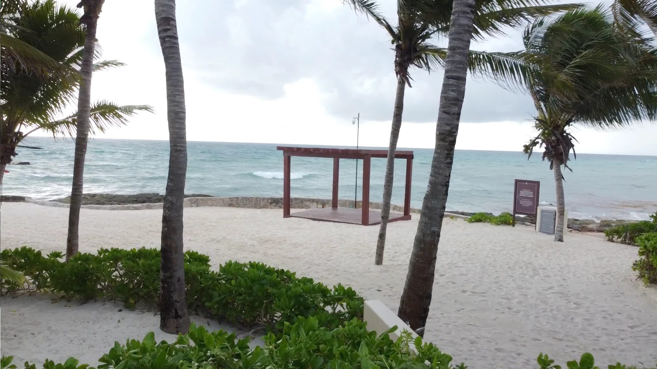 Beach Gazebo at El Dorado Royale / Casitas