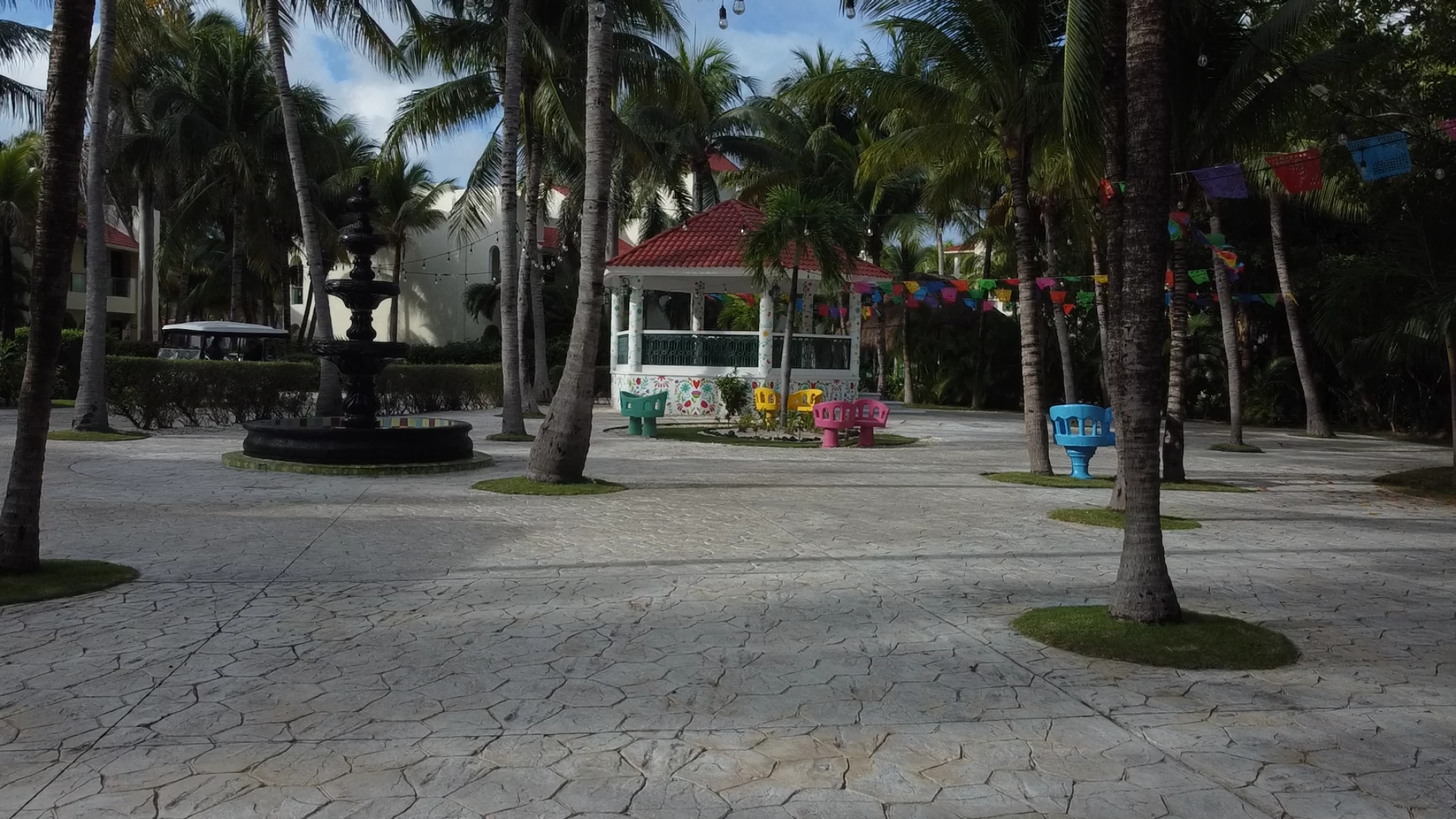 Mexican Kiosk Plaza Venue at El Dorado Resort