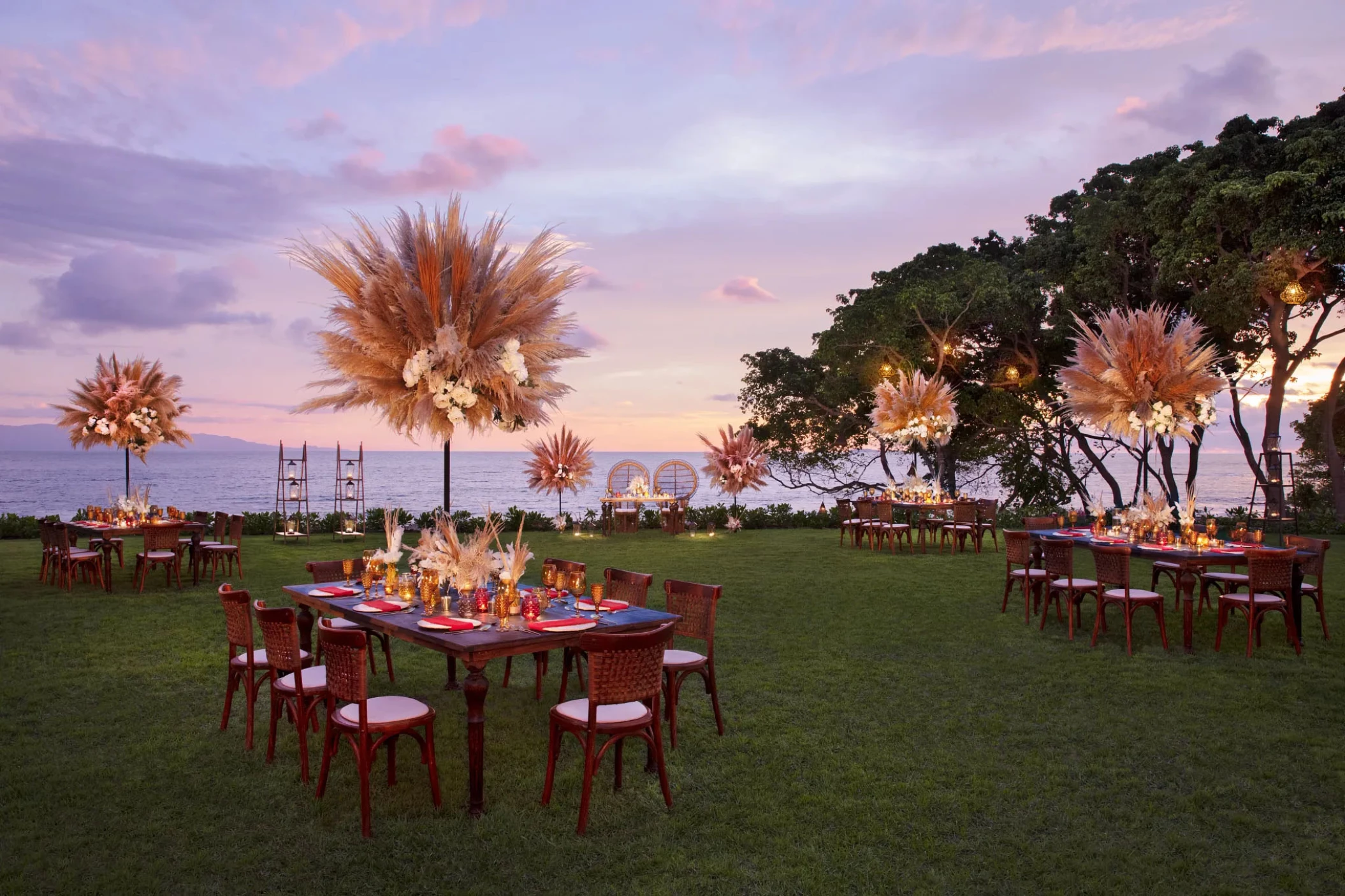 Secrets and Dreams Bahía Mita Wedding Garden Venue.