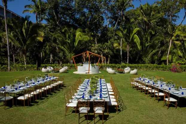 Garden wedding venue at at Dreams Bahia Mita Surf and Spa