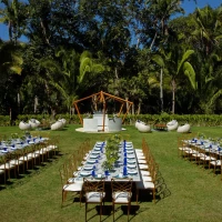 Garden wedding venue at at Dreams Bahia Mita Surf and Spa