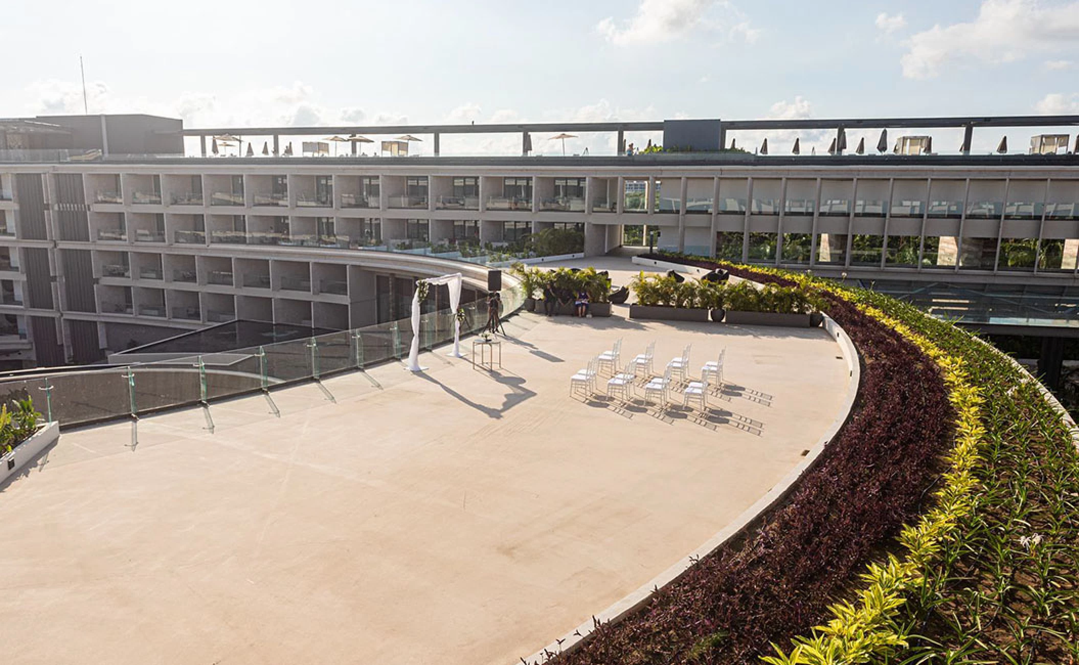 Moon Deck Wedding Venue at Secrets and Dreams Bahía Mita Resort.