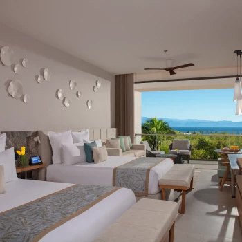 double bed suite at Dreams Bahia Mita Surf and Spa